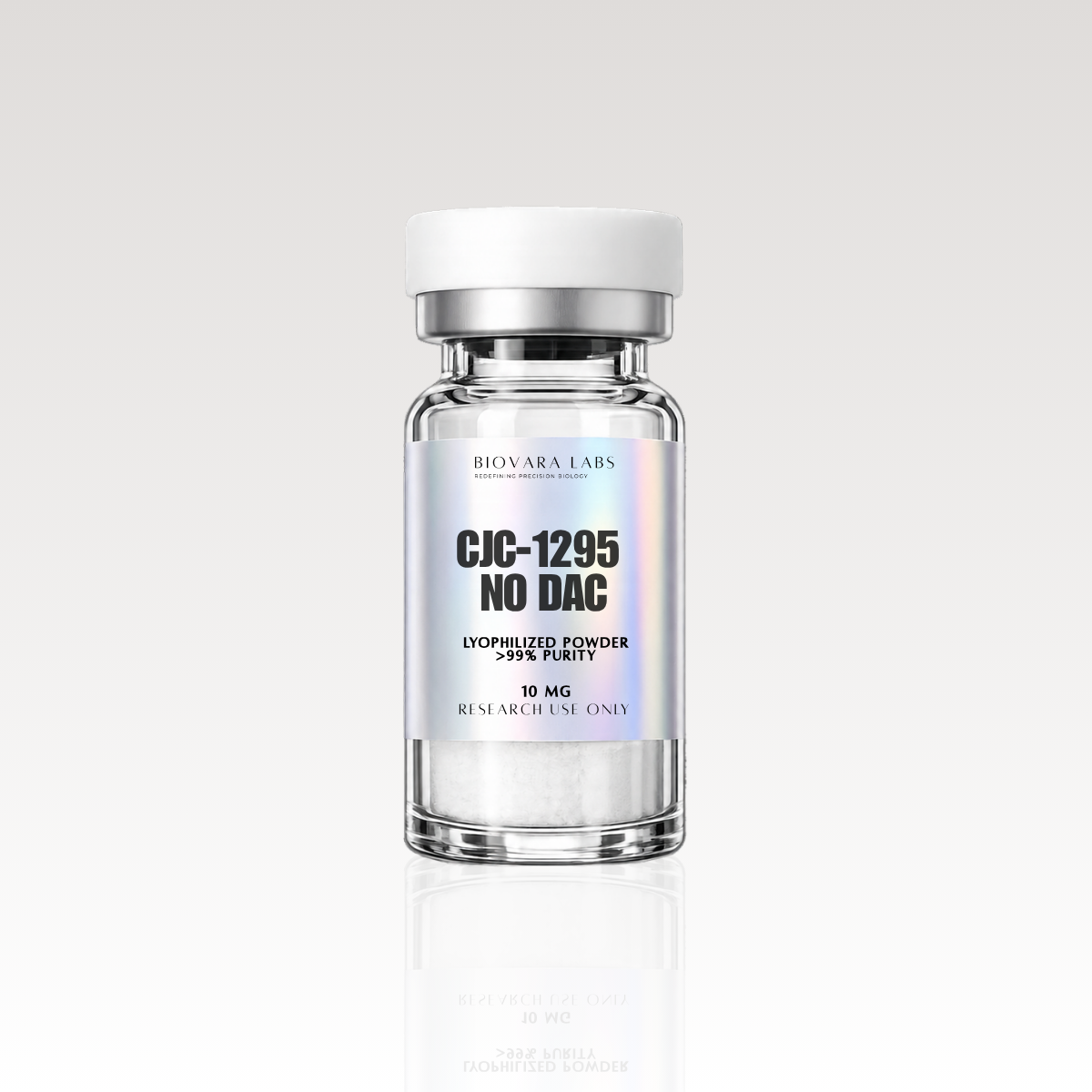 CJC-1295 No DAC 2mg, 5mg & 10mg | ≥99% Purity | Research Grade Peptide | Biovara Labs